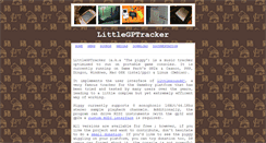 Desktop Screenshot of littlegptracker.com